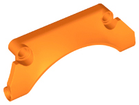 LEGO® los onderdeel Technisch Paneel in kleur Oranje 42531