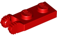 LEGO® los onderdeel Scharnier in kleur Rood 44302