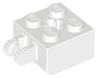 LEGO® los onderdeel Scharnier in kleur Wit 40902