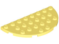 LEGO® los onderdeel Plaat Rond Helder Lichtgeel 22888