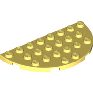 LEGO® los onderdeel Plaat Rond Helder Lichtgeel 22888
