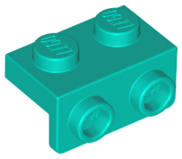 LEGO® los onderdeel Beugel in kleur Donker Turkoois 99781