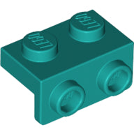 Plaatje in Gallery viewer laden, LEGO® los onderdeel Beugel in kleur Donker Turkoois 99781
