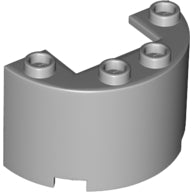 Plaatje in Gallery viewer laden, LEGO® los onderdeel Cilinder Licht Blauwachtig Grijs 24593