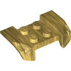 LEGO® los onderdeel Spatbord in kleur Parel Goud 44674