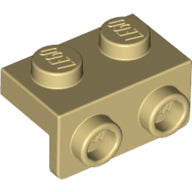 Plaatje in Gallery viewer laden, LEGO® los onderdeel Beugel in kleur Geelbruin 99781
