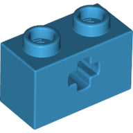 LEGO® los onderdeel Technische Steen Donker Azuurblauw 32064