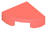 LEGO® los onderdeel Tegel Rond in kleur Koraal 25269