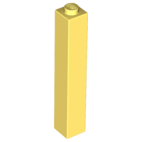 LEGO® los onderdeel Steen in kleur Helder Lichtgeel 2453b