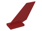 LEGO® los onderdeel Staart in kleur Donkerrood 6239