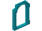 LEGO® los onderdeel Deurkozijn Donker Turkoois 40066