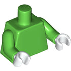 LEGO® los onderdeel Lijf in kleur Fel Groen 973c085