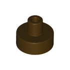 LEGO® los onderdeel Tegel Rond in kleur Donker Bruin 20482