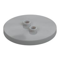 Plaatje in Gallery viewer laden, LEGO® los onderdeel Tegel Rond Licht Blauwachtig Grijs 32627