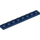 LEGO® los onderdeel Plaat Algemeen in kleur Donkerblauw 3460