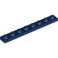 LEGO® los onderdeel Plaat Algemeen in kleur Donkerblauw 3460