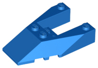 LEGO® los onderdeel Wig in kleur Blauw 6153b