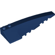 Plaatje in Gallery viewer laden, LEGO® los onderdeel Wig in kleur Donkerblauw 50956