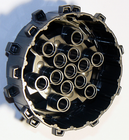 LEGO® los onderdeel Wiel in kleur Parel Donkergrijs 64711