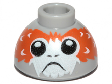 Plaatje in Gallery viewer laden, LEGO® Steen Rond met Motief 20952pb02b