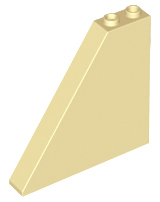 LEGO® los onderdeel Dakpan Algemeen in kleur Geelbruin 30249