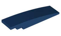 LEGO® los onderdeel Dakpan Gebogen Donkerblauw 42918