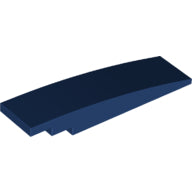 LEGO® los onderdeel Dakpan Gebogen Donkerblauw 42918