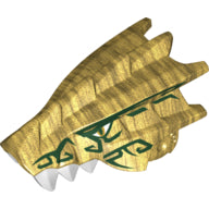 Plaatje in Gallery viewer laden, LEGO® Dier Onderdelen met Motief Parel Goud 40933pb01