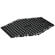 Plaatje in Gallery viewer laden, LEGO® los onderdeel Plaat Aangepast in kleur Zwart 44666