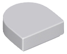 LEGO® los onderdeel Tegel Rond Licht Blauwachtig Grijs 24246