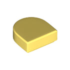 LEGO® los onderdeel Tegel Rond Helder Lichtgeel 24246