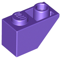 LEGO® los onderdeel Dakpan Omgekeerd Donkerpaars 3665