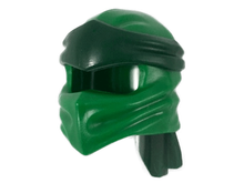 Plaatje in Gallery viewer laden, LEGO® los onderdeel Hoofddeksels in kleur Groen 40925pb01