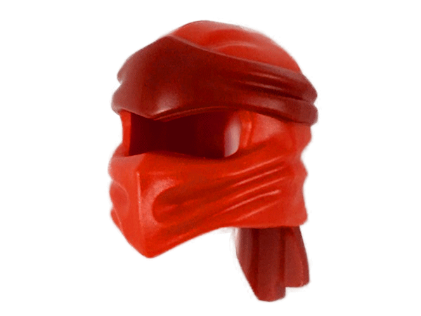 LEGO® los onderdeel Hoofddeksels in kleur Rood 40925pb05
