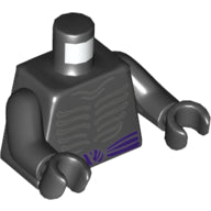 LEGO® los onderdeel Lijf met Motief Zwart 973pb3415c01