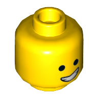 LEGO® los onderdeel Hoofd in kleur Geel 3626cpb2281