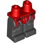 LEGO® los onderdeel Benen met Motief Rood 970c11pb43