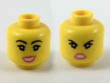 Plaatje in Gallery viewer laden, LEGO® los onderdeel Hoofd in kleur Geel 3626cpb2263