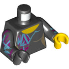 LEGO® los onderdeel Lijf met Motief Zwart 973pb3373c01