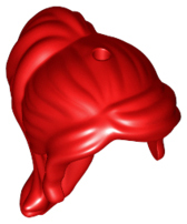 LEGO® los onderdeel Haar in kleur Rood 92257
