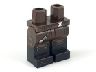 LEGO® onderdeel Benen met Motief Donker Bruin 970c00pb0898