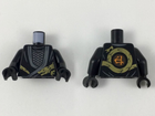 LEGO® los onderdeel Lijf met Motief Zwart 973pb3401c01