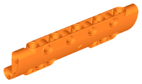 Plaatje in Gallery viewer laden, LEGO® los onderdeel Technisch Paneel in kleur Oranje 11954
