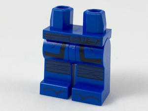 LEGO® los onderdeel Benen met Motief Blauw 970c00pb0907