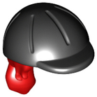 LEGO® los onderdeel Haar in kleur Rood 92254pb01