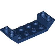Plaatje in Gallery viewer laden, LEGO® los onderdeel Dakpan Omgekeerd Donkerblauw 22889
