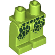 Plaatje in Gallery viewer laden, LEGO® los onderdeel Benen met Motief Limoen 970c00pb0917