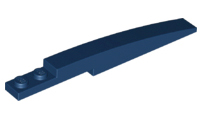 LEGO® los onderdeel Dakpan Gebogen Donkerblauw 85970