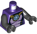 LEGO® los onderdeel Lijf met Motief Donkerpaars 973pb3419c01