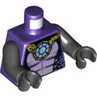 LEGO® los onderdeel Lijf met Motief Donkerpaars 973pb3419c01